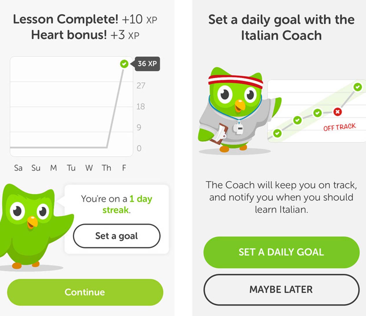 Duolingo เป็นการเรียนแบบ Massive Online Open Courses ให้เรียนร่วมกัน หรือแปลศัพท์ต่างๆ และดำเนินการผ่านไปทีละด่าน
